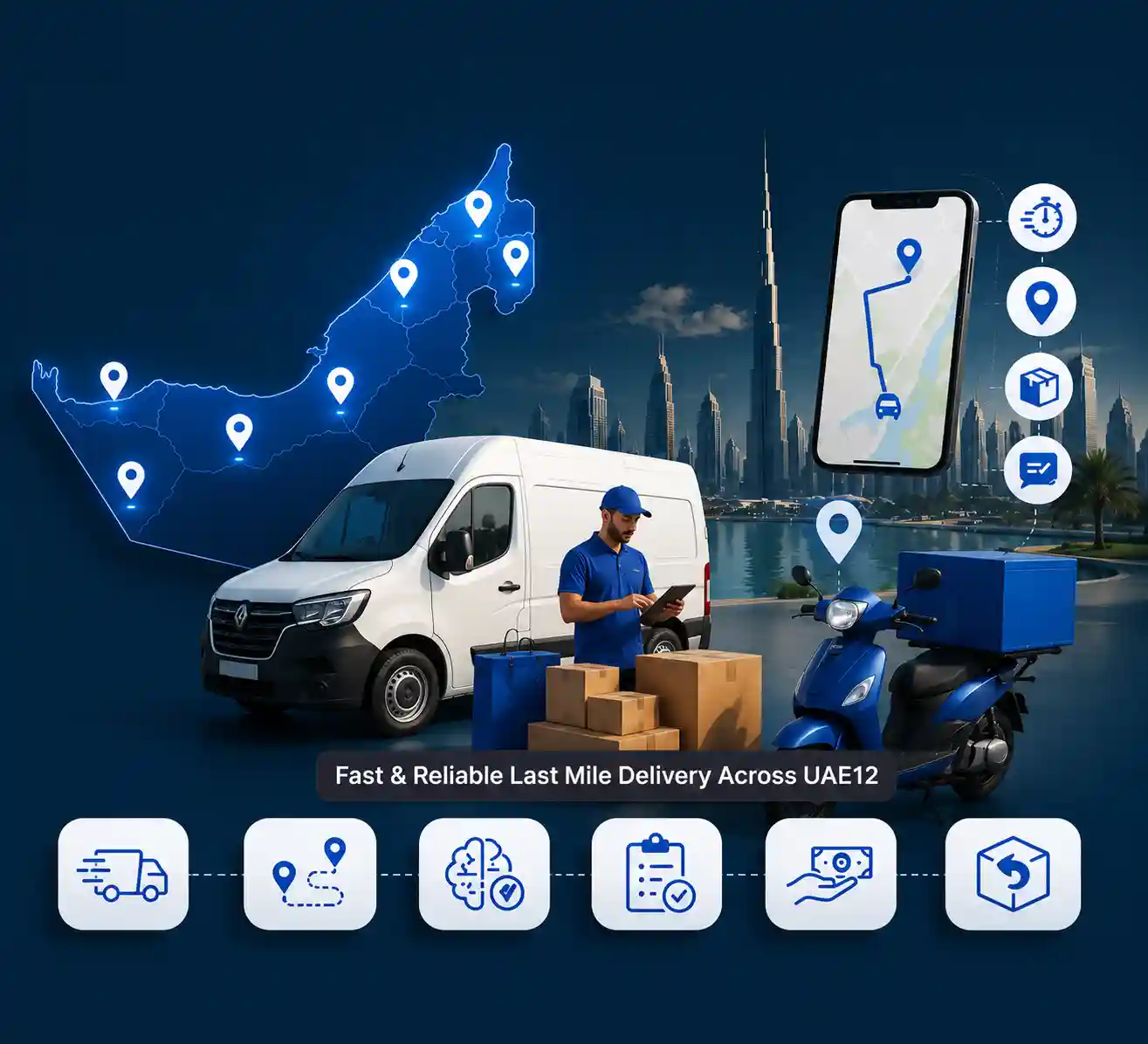Fast & Reliable Last Mile Delivery Across UAE